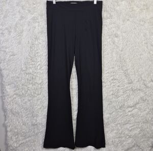 Avenue Montaigne Bellini Black Flare Leg Pants Womens Sz 10 Made In USA Bareback